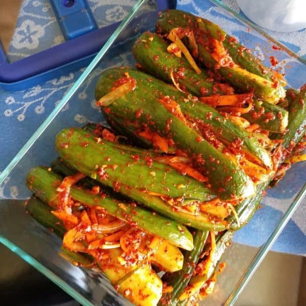 Oi-sobagi (Kim chi dưa chuột)