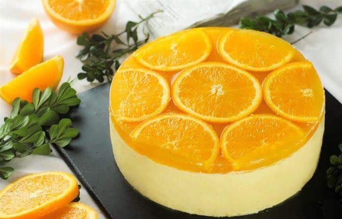 cách làm bánh cheesecake cam