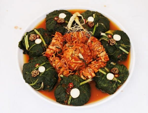 Bossam-kimchi (Kim chi gói)