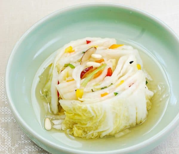 Baek-kimchi (Kim chi trắng)